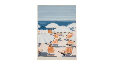 Coastal Pause Wall Art Print
