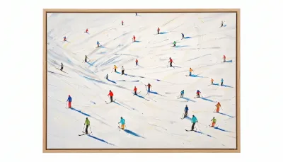 Ski Day Wall Art
