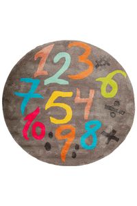 Alphabet Acres Hand-Tufted Rug