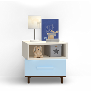 Fantasy Nightstand With 1 Drawer & 1 Shelf