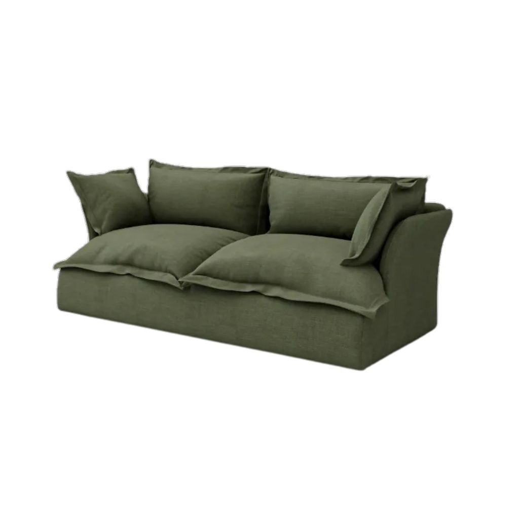 Haven 2 Seater Sofa With Relaxed Cushioned Design 3
