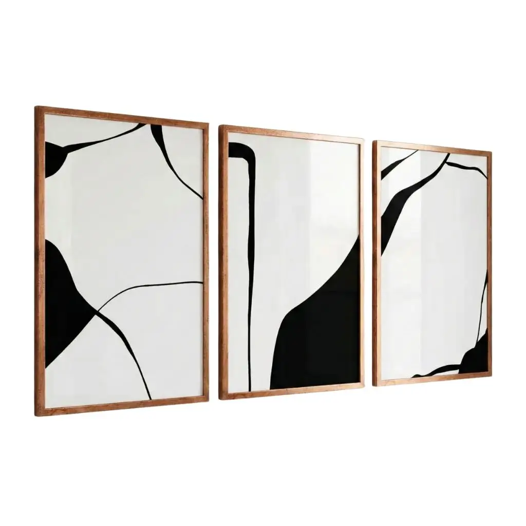 Sahra Abstract Wall Art Set – Set of 3 8