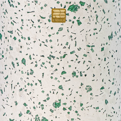 Anuk Terrazzo Side Table - ouch of Elegance with Recycled Stone 11