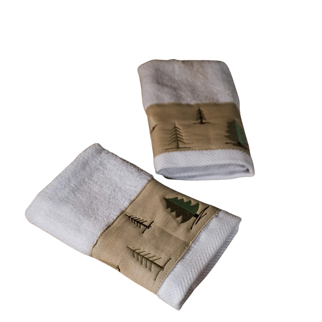Whimsical Winter Guest Towels Set 1
