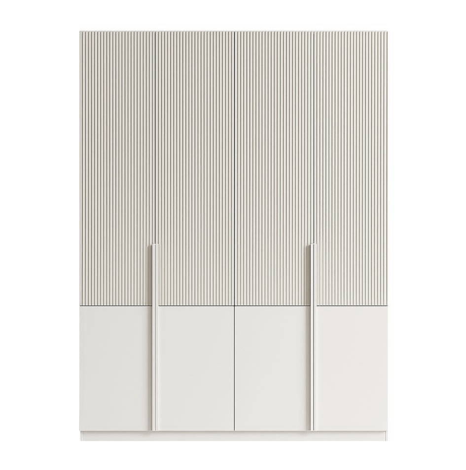 Ribbed Luxe Hinged Wardrobe 17