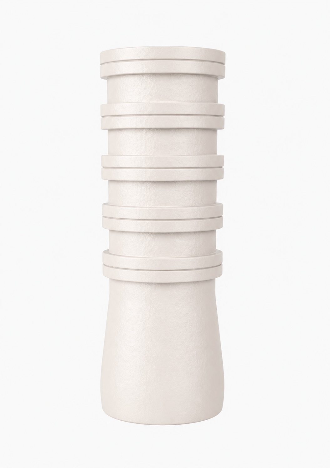 Top-Down Ribbed Vase