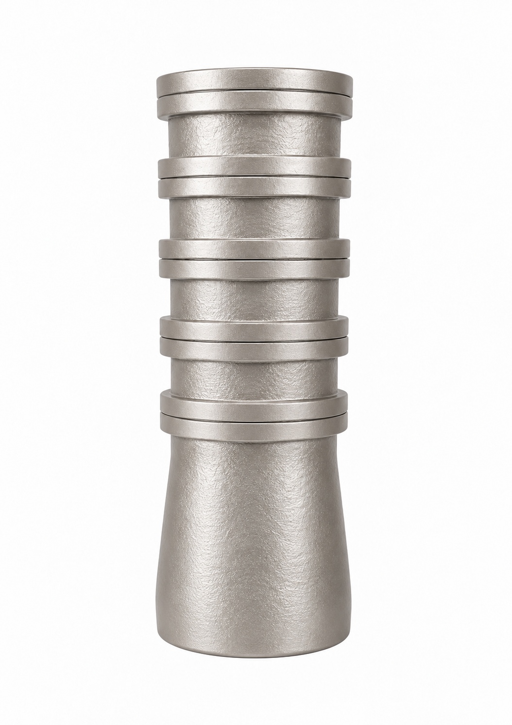 Top-Down Ribbed Vase