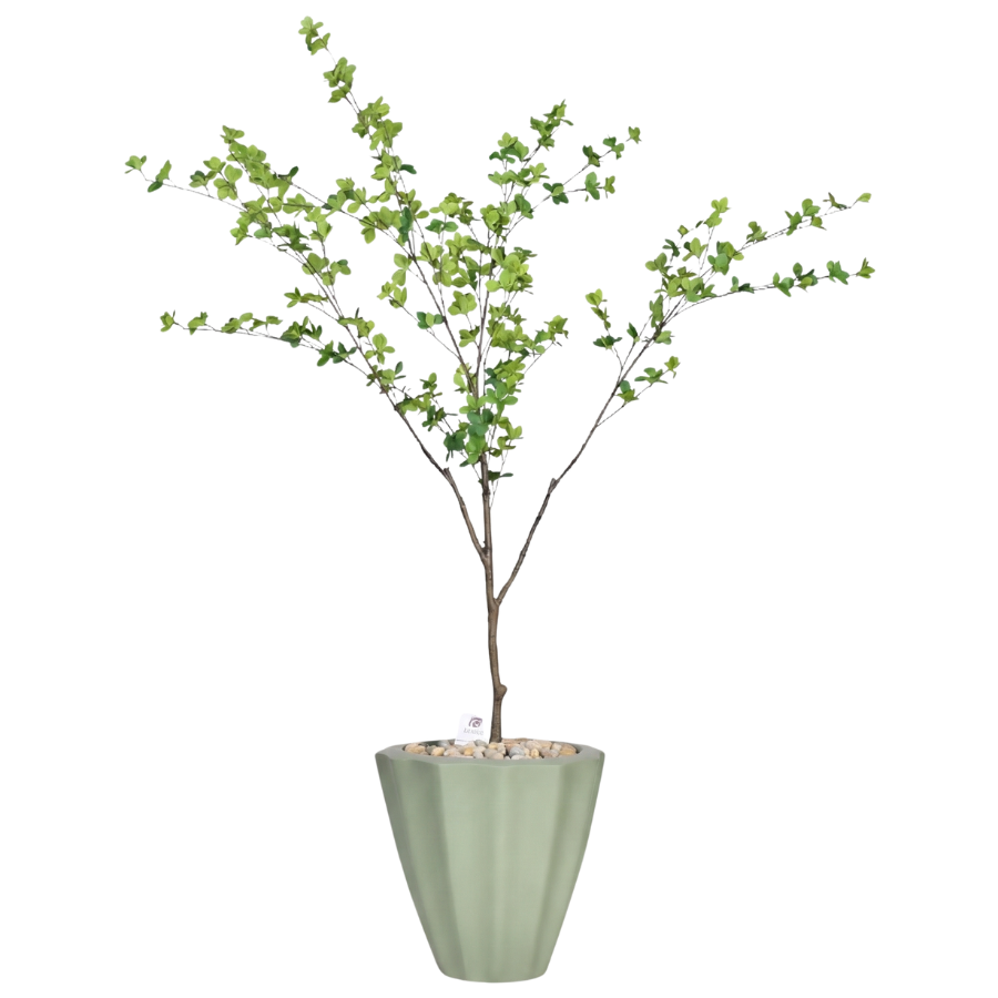 Artificial Maple Tree in Terrazzo Pot