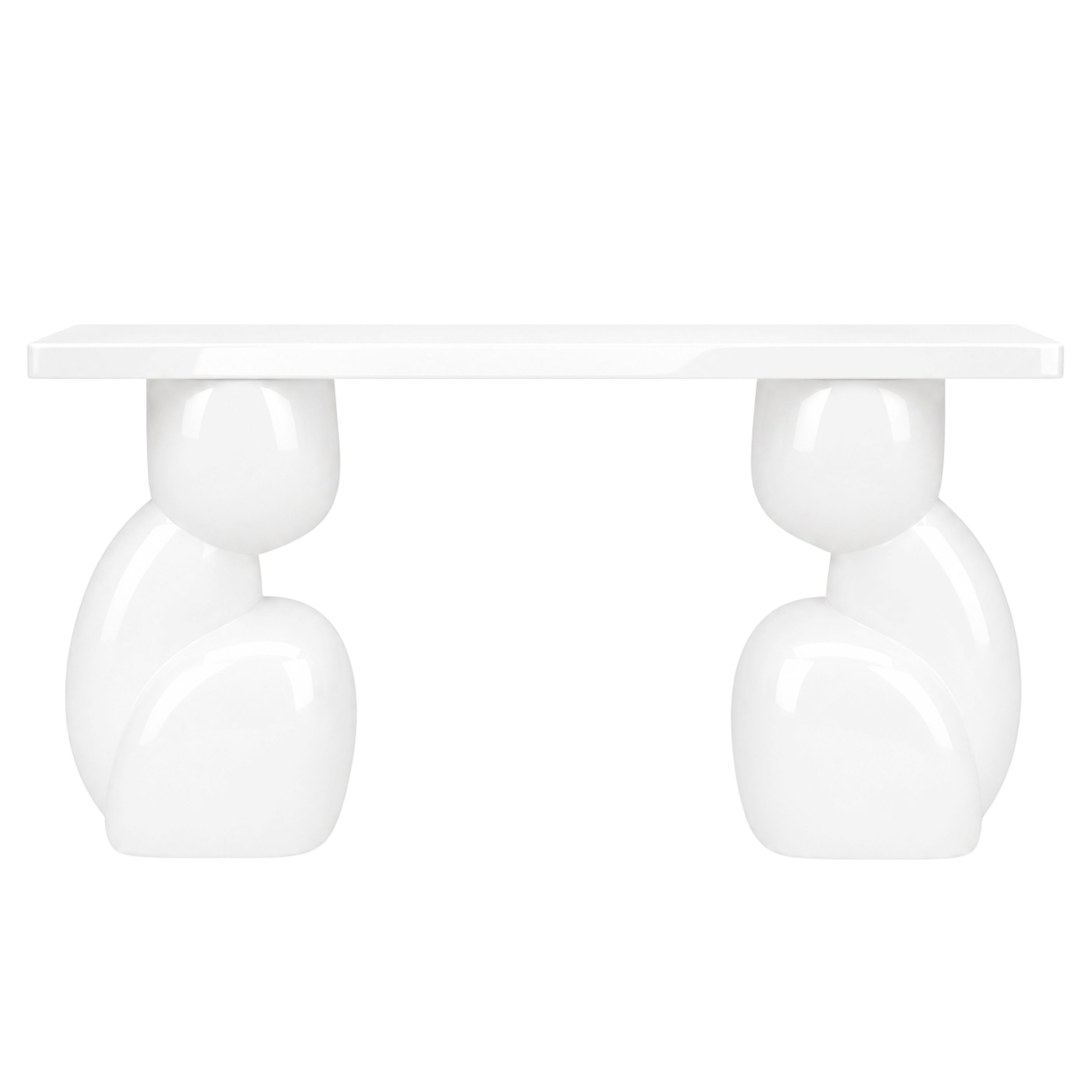 Axis Fiberglass Console Table