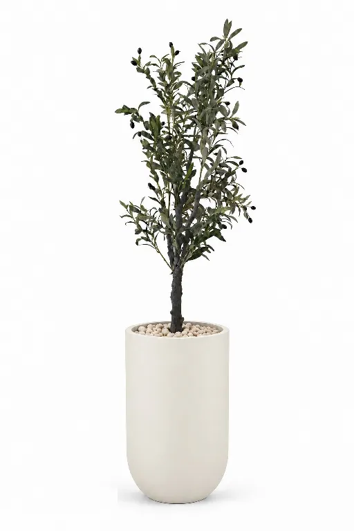 Olive Artificial Tree In Luna Pot