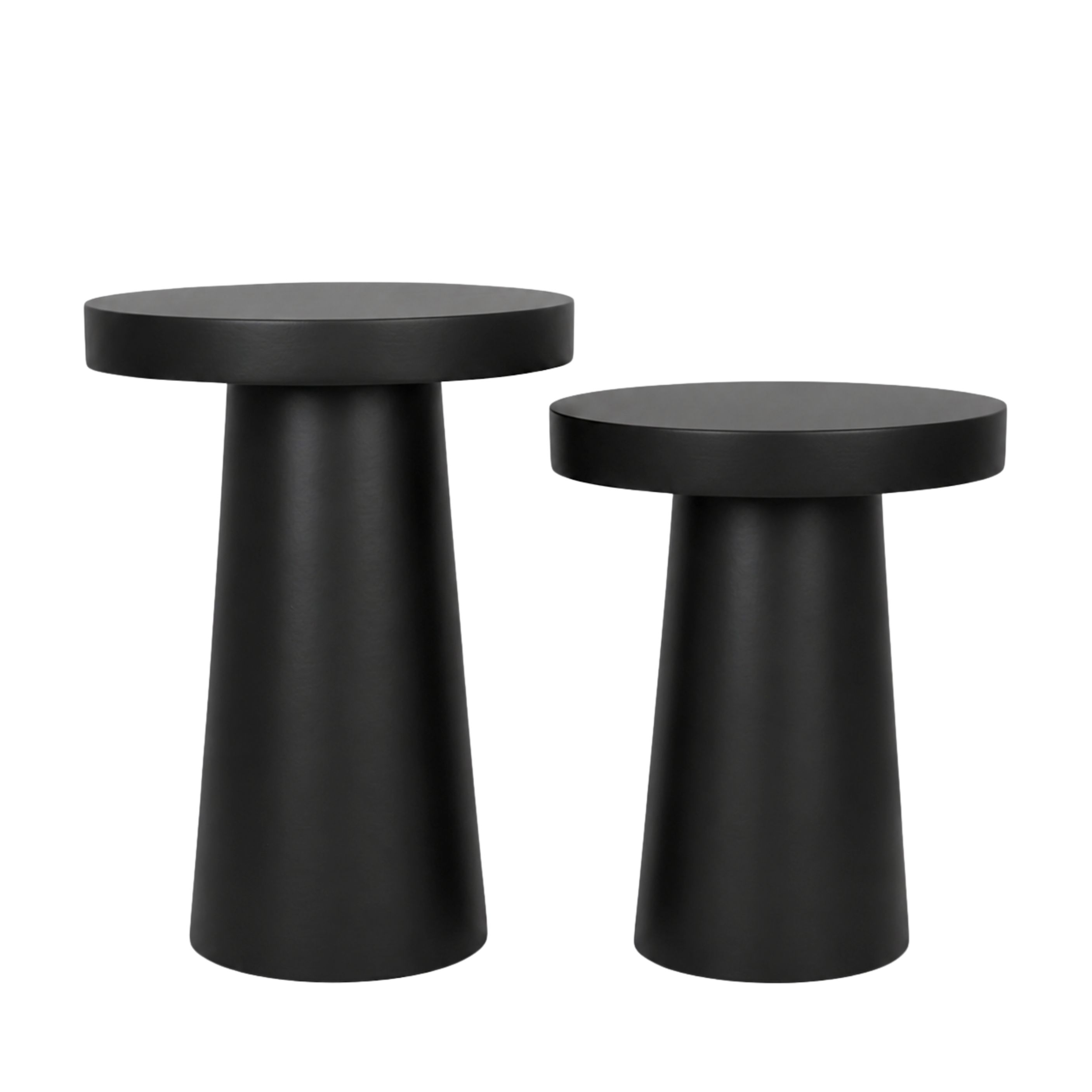 Obelis Fiberglass Side Table Set