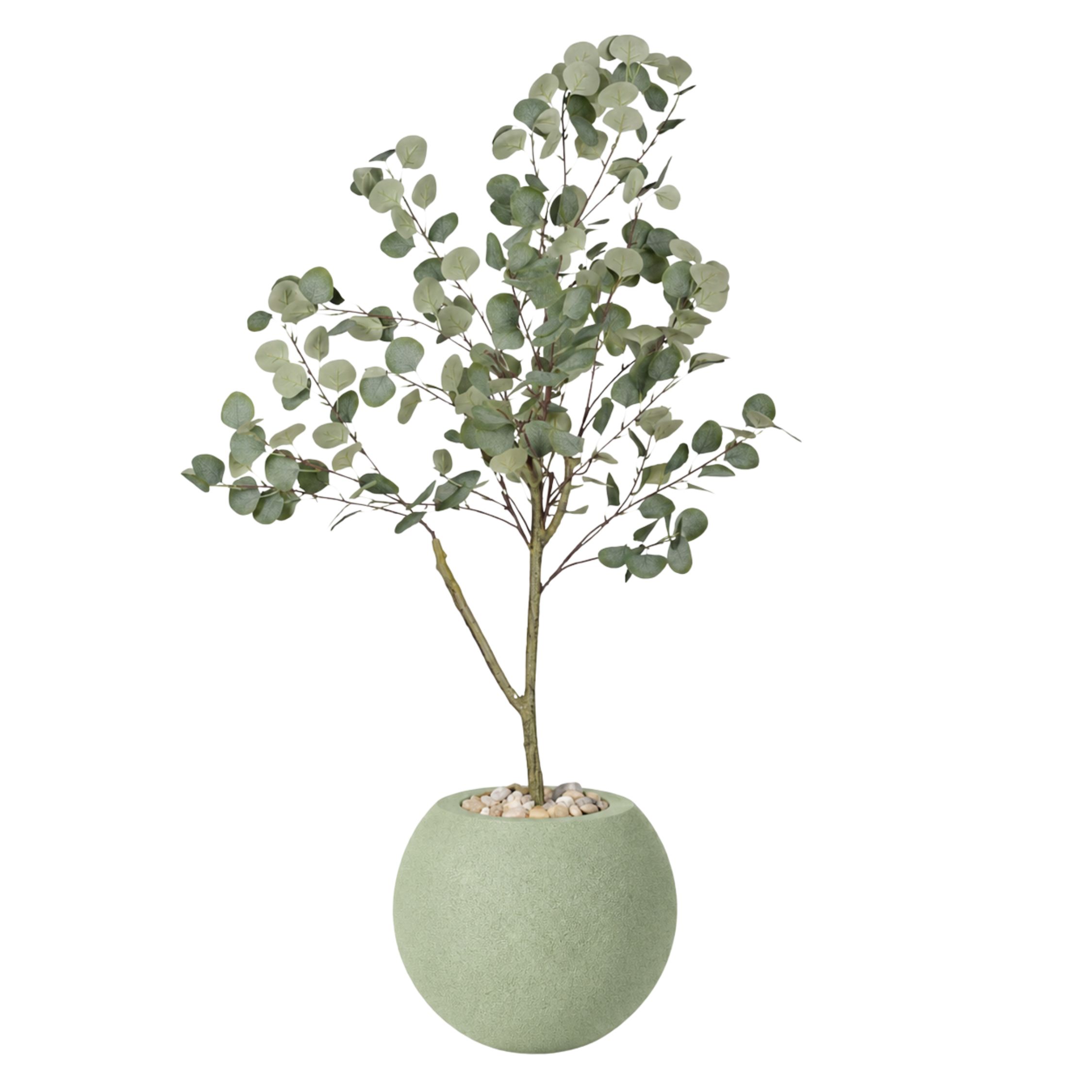 Artificial Eucalyptus Tree with Bello Planter