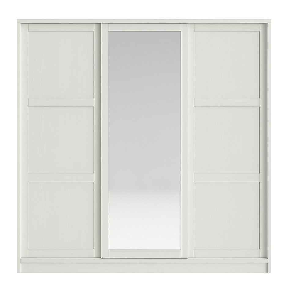 Barn Sliding Wardrobe With Mirror 28