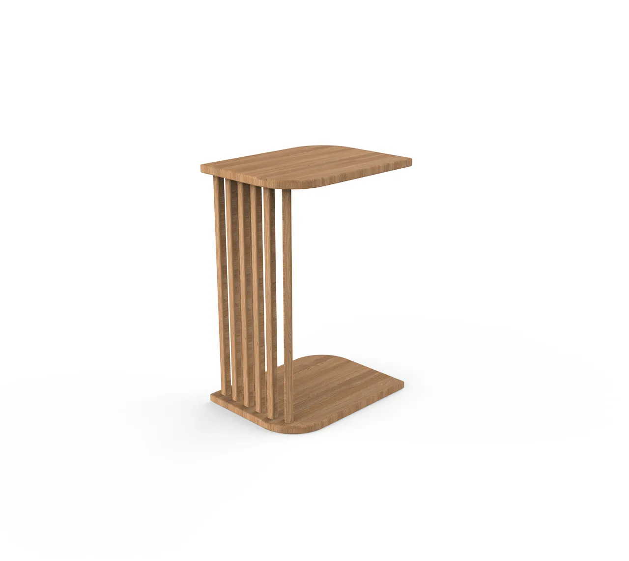 Oasis C-Shaped Side Table