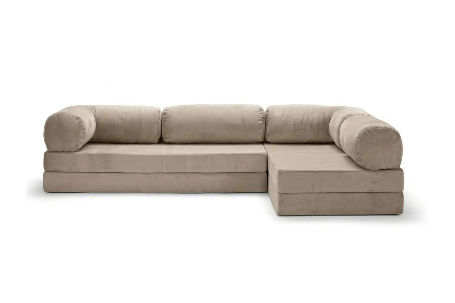 كنبة تيدي زاوية مفتوحة على شكل حرف L