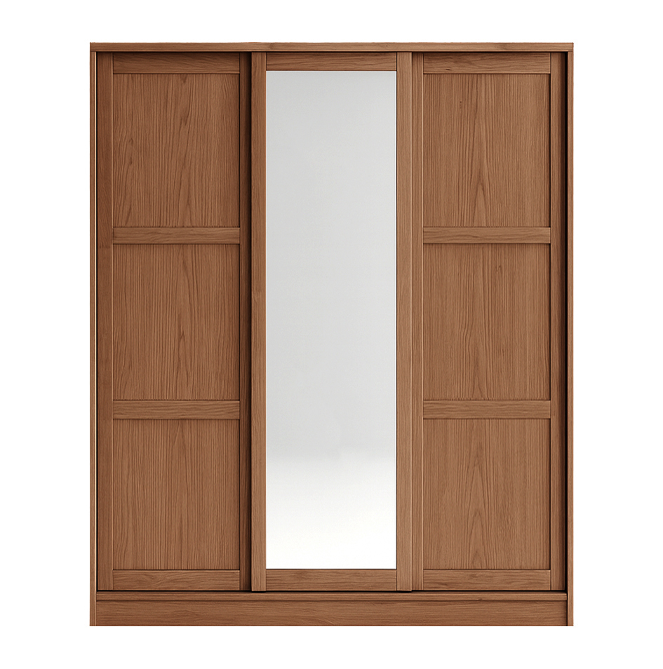 Barn Sliding Wardrobe With Mirror 20