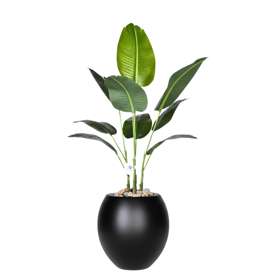 Artificial Bird of Paradise Tree With a Pula Pot