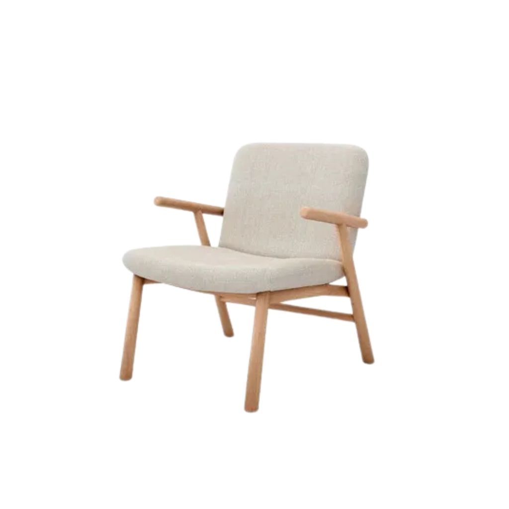 Lugo chair With Wooden Frame - Upholstered Seat & Back 4