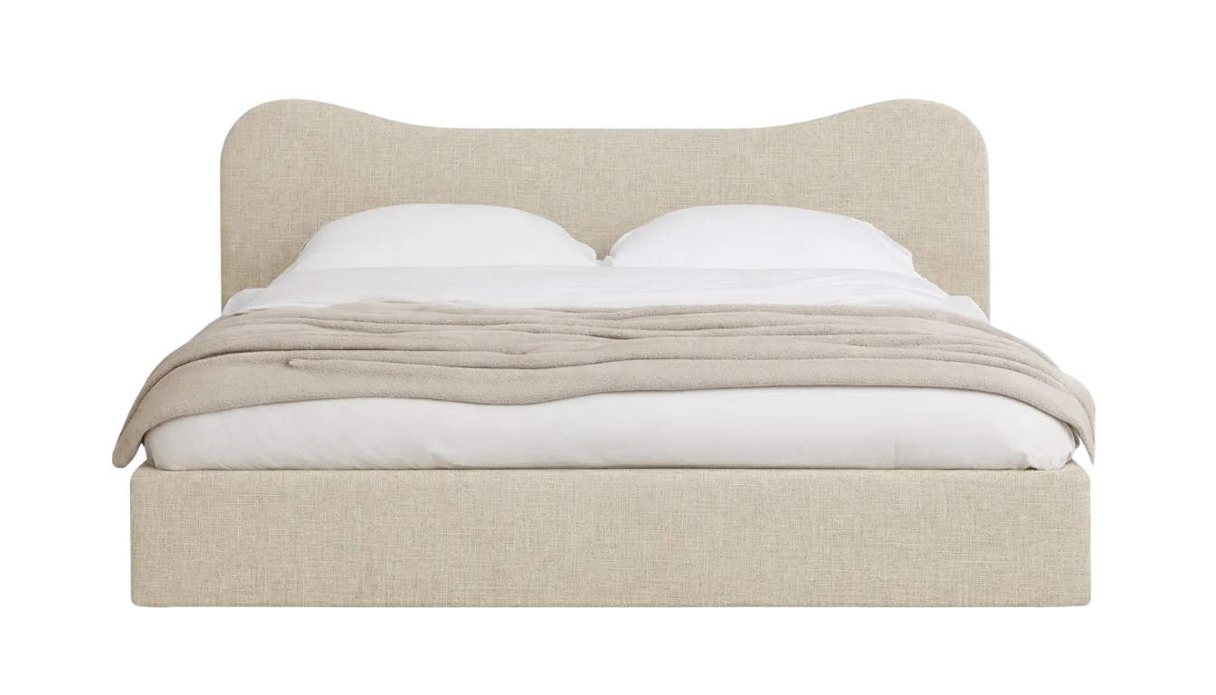 Mawj Upholstered Bed With Storage