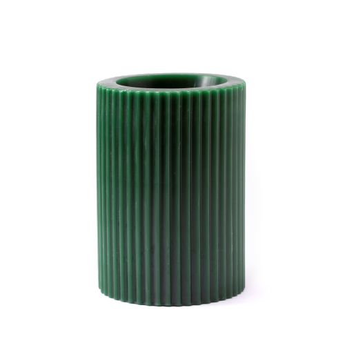 Corrugated Block Candle