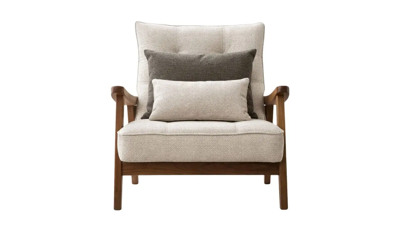 Naila Wooden Armchair