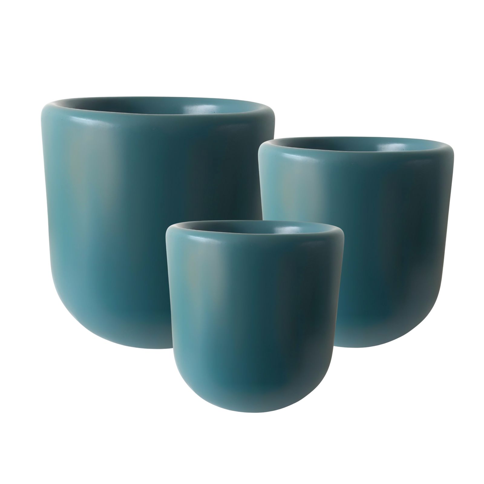 مجموعة ثلاثية كبيرة من الفايبرغلاس