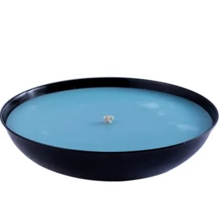 Large Outdoor Lemon Scented Citronella Bowl in Black 6