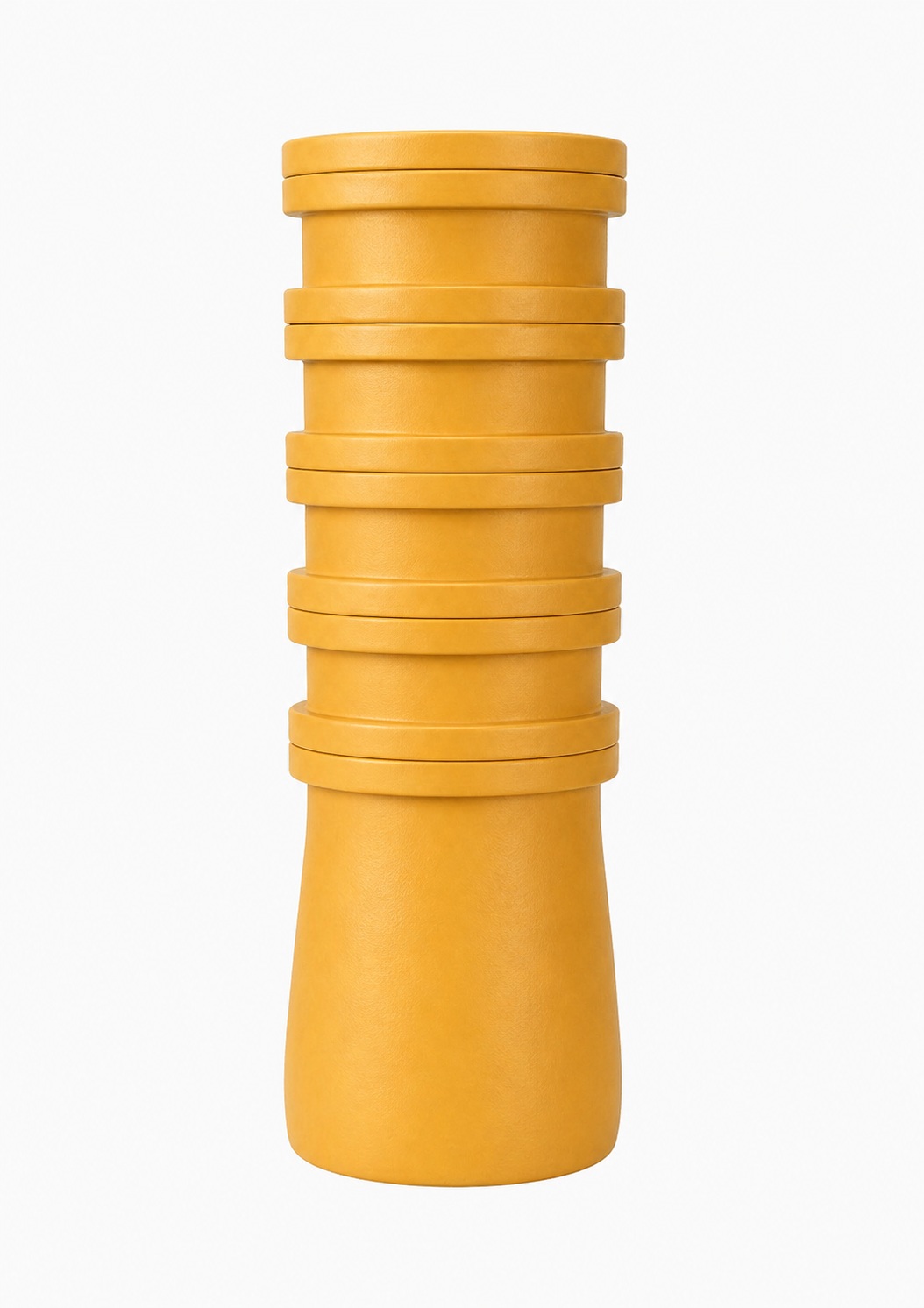 Top-Down Ribbed Vase