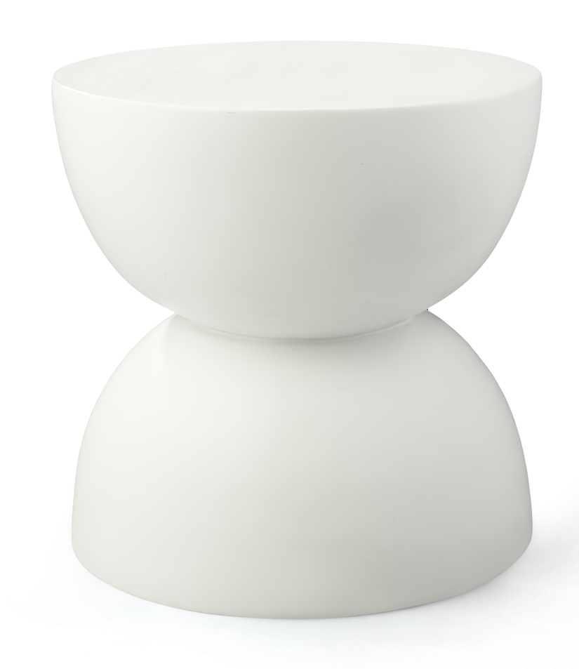 Nova Fiberglass Side Table – Modern Sculptural Accent Piece 15