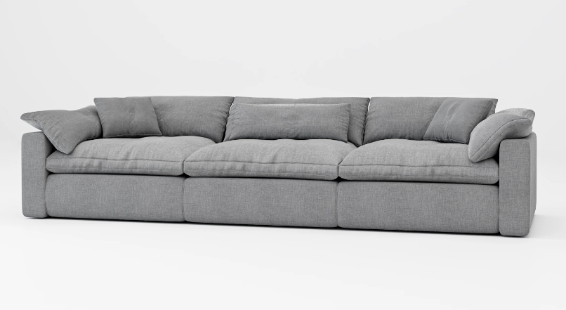 Sink-down 3 Seater Sofa