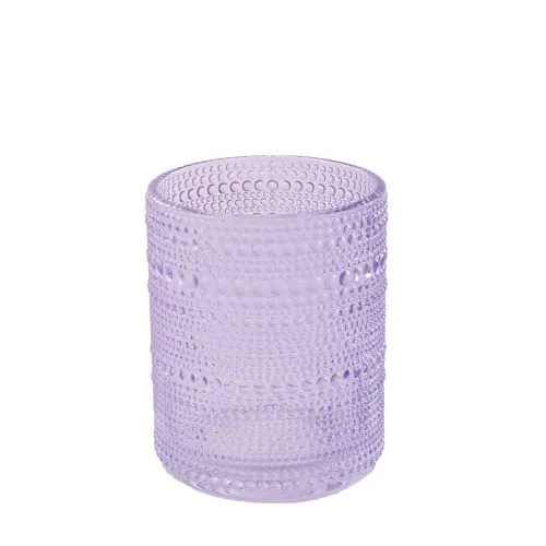 Textured Dotted Glass Jar 7