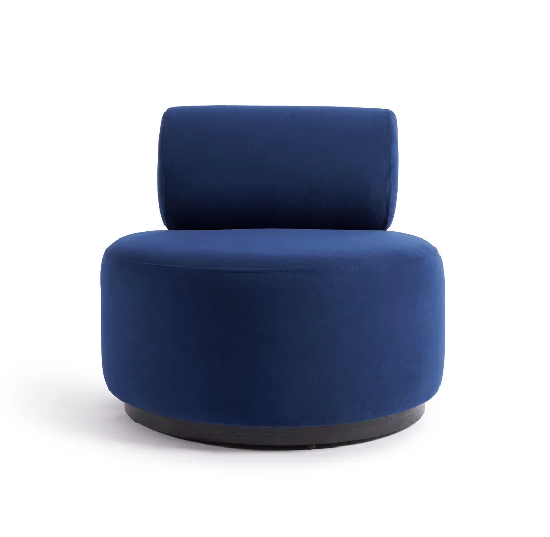 Oxie Chair - Fully Upholstered With Round Design 1