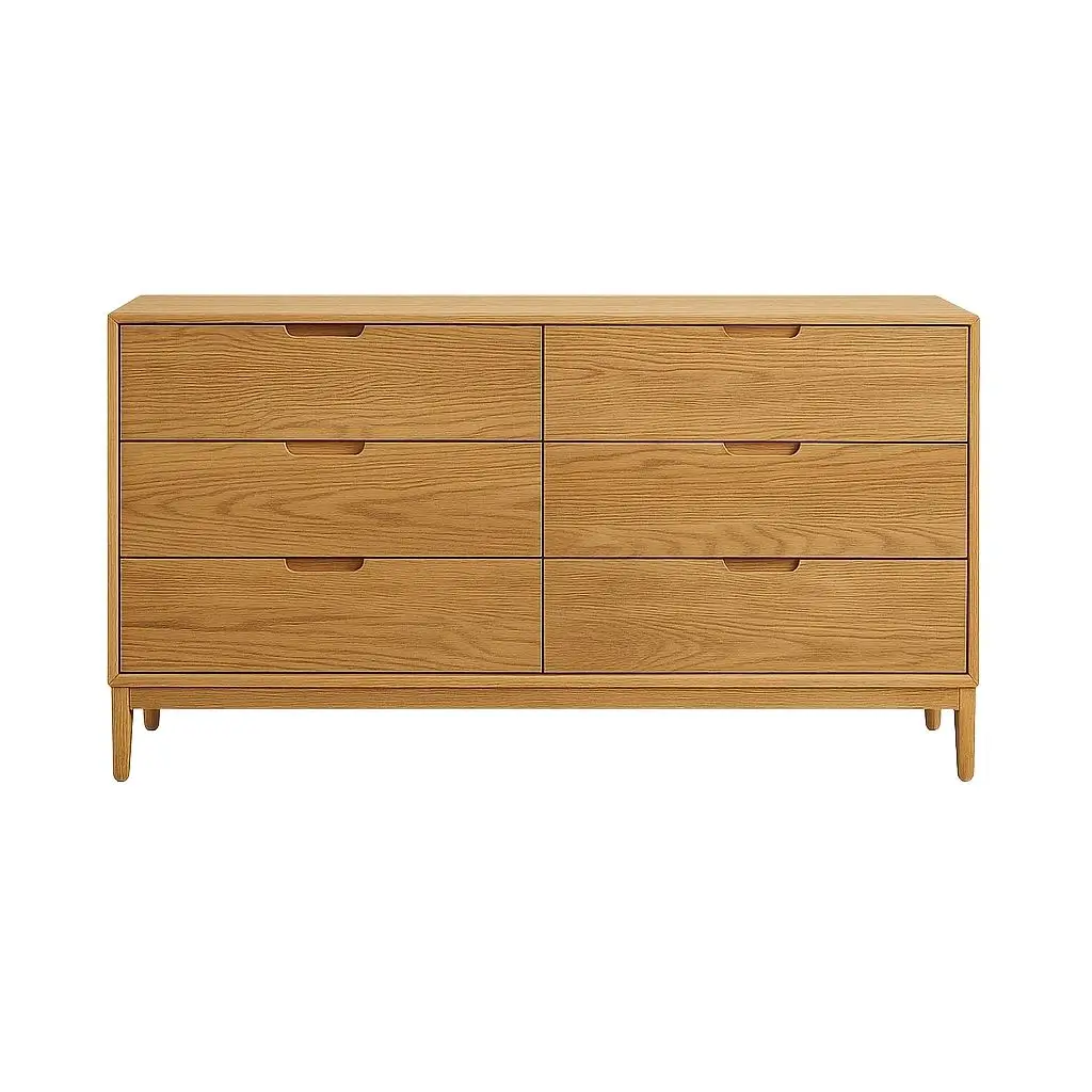 6 Drawers Chest of Drawers - Elegant Design 3