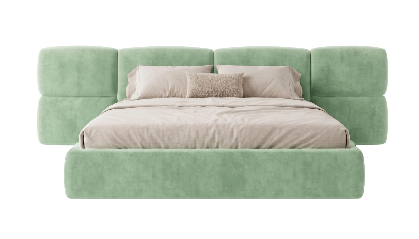 Comfy Upholstered Bed