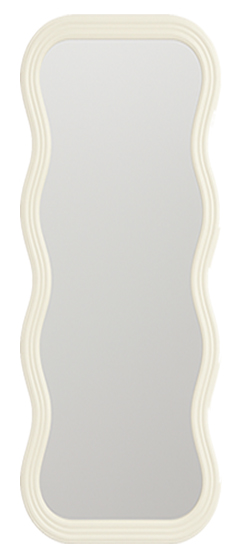 Ripple Full-Length Mirror – Modern Wavy Frame Design 1