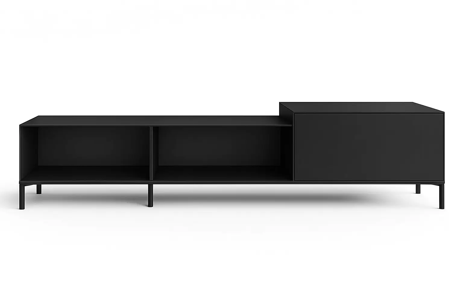 Kayan TV Unit With Spacious Open Shelves & Cabinet 2
