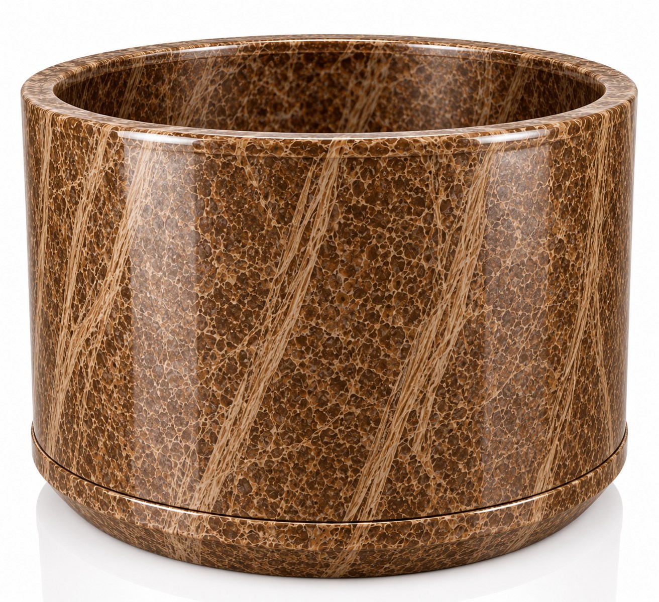 Round Outdoor Vase