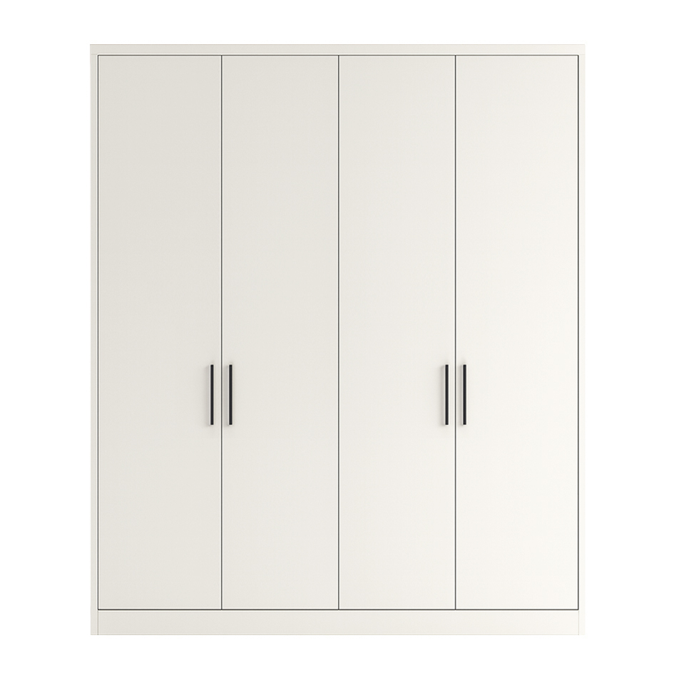 Aeris Minimal Hinged Wardrobe 14