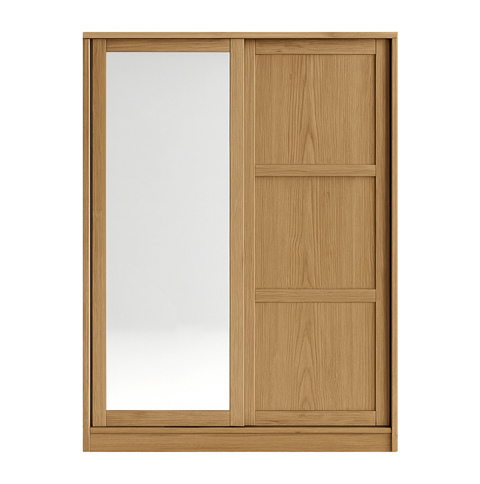 Barn Sliding Wardrobe With Mirror 15
