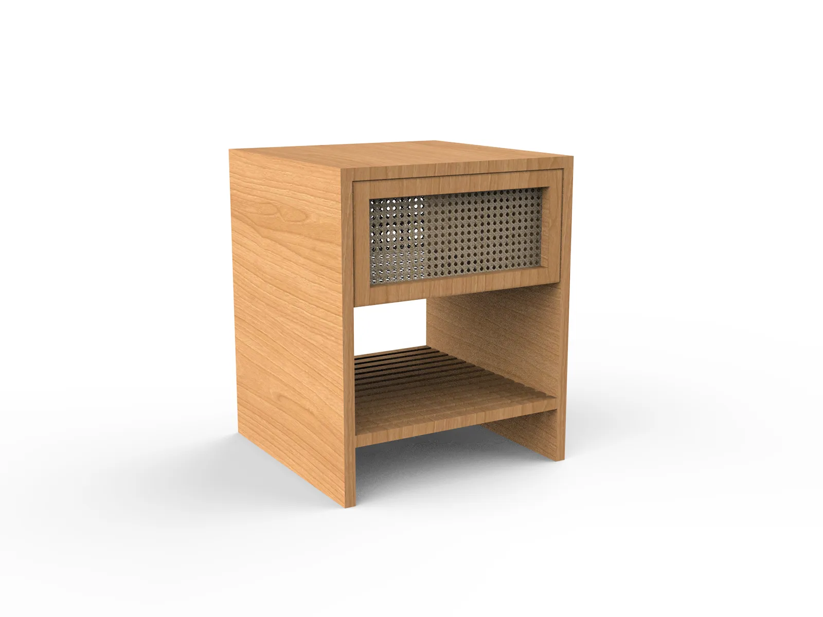 Dream Commode – Natural Wood Side Table