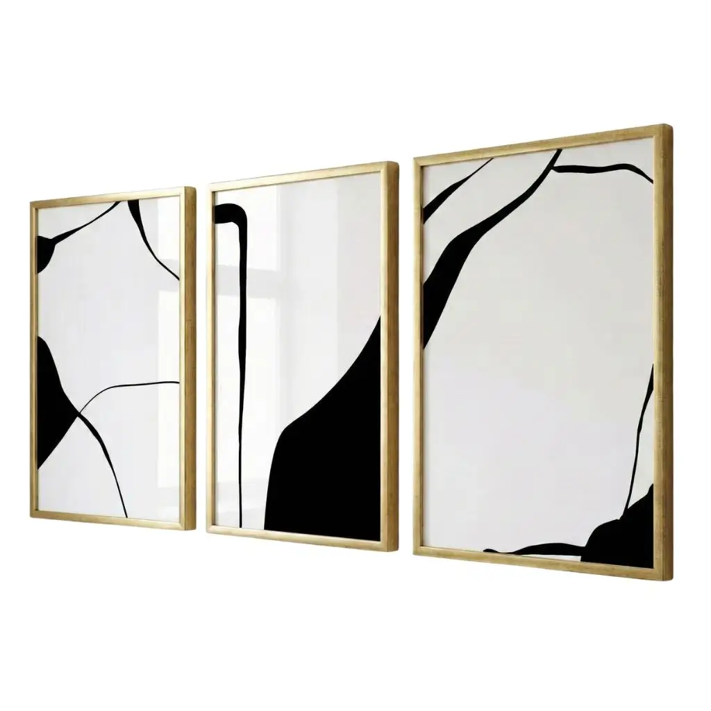 Sahra Abstract Wall Art Set – Set of 3 7