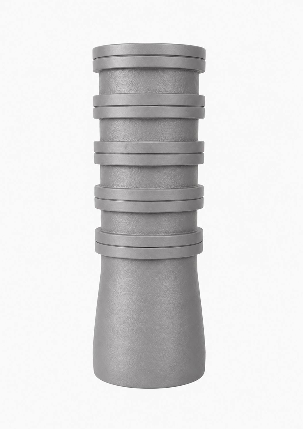 Top-Down Ribbed Vase