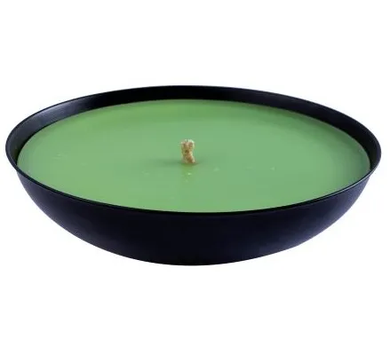 Large Outdoor Lemon Scented Citronella Bowl in Black 3