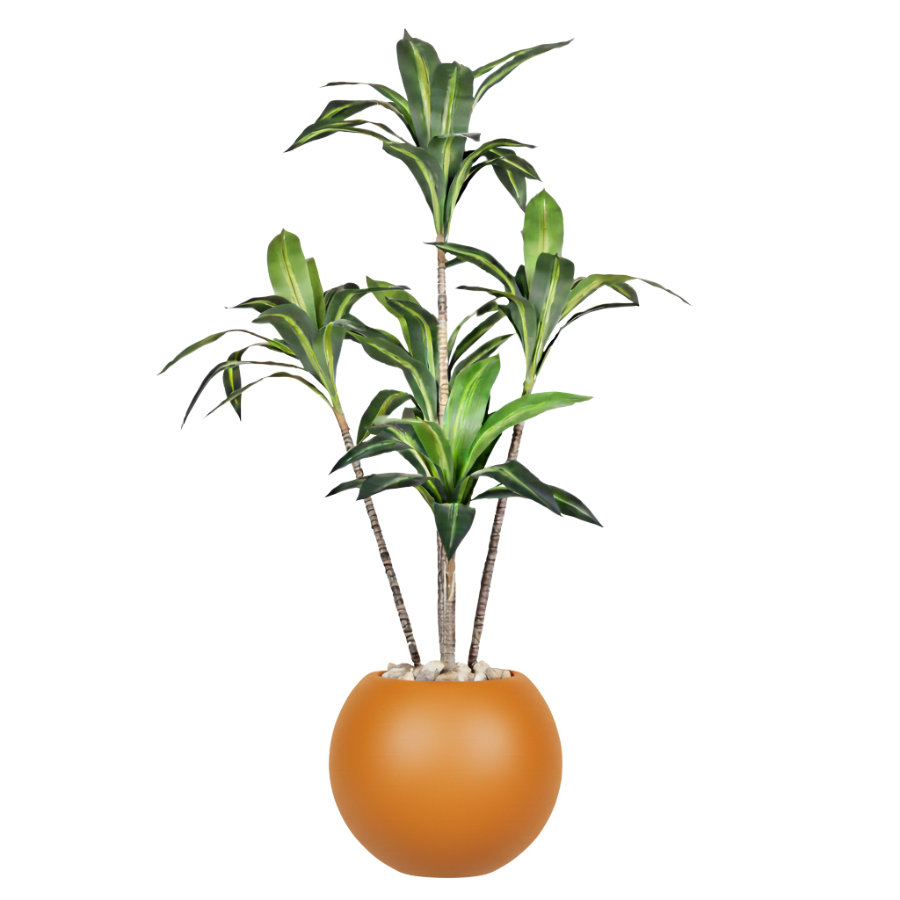 Artificial Dracaena Marginata Tree With Pelio Pot