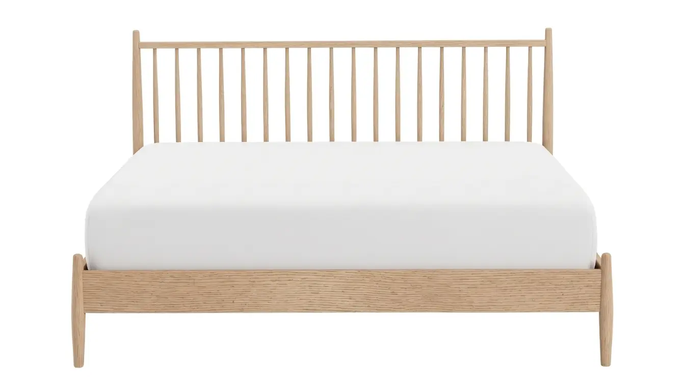 Jane Bed Beech Wood Double