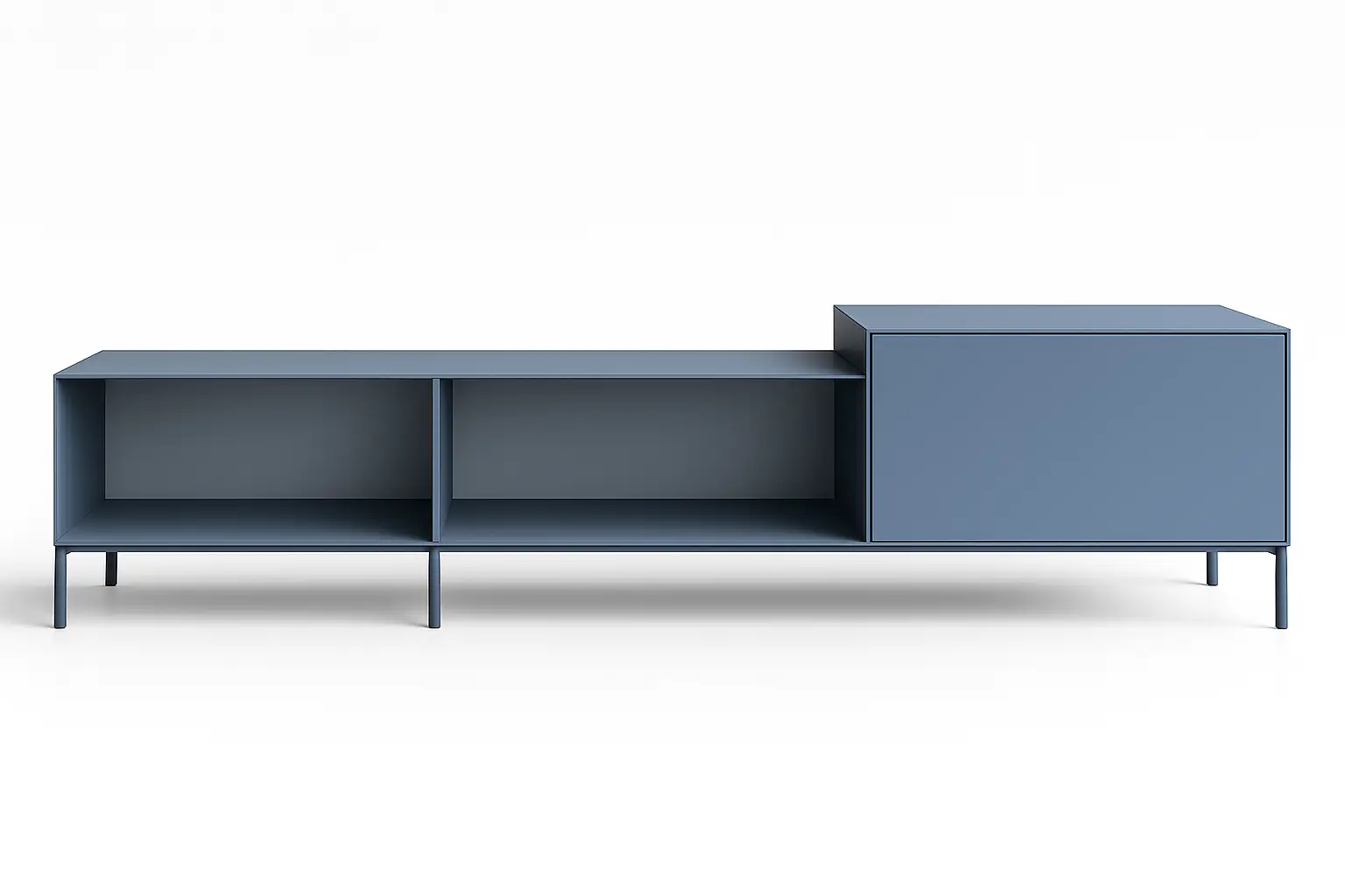 Kayan TV Unit With Spacious Open Shelves & Cabinet 3