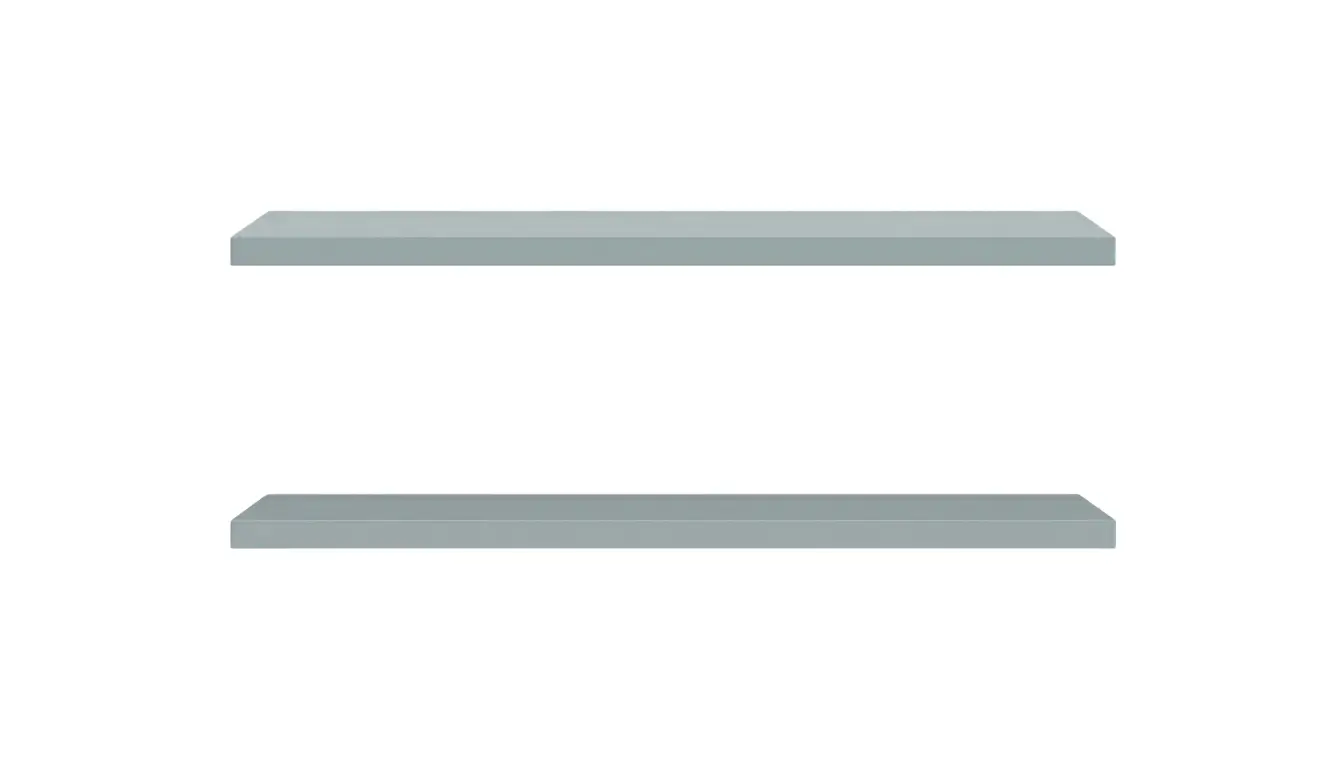 2 رف معلقين - خشب