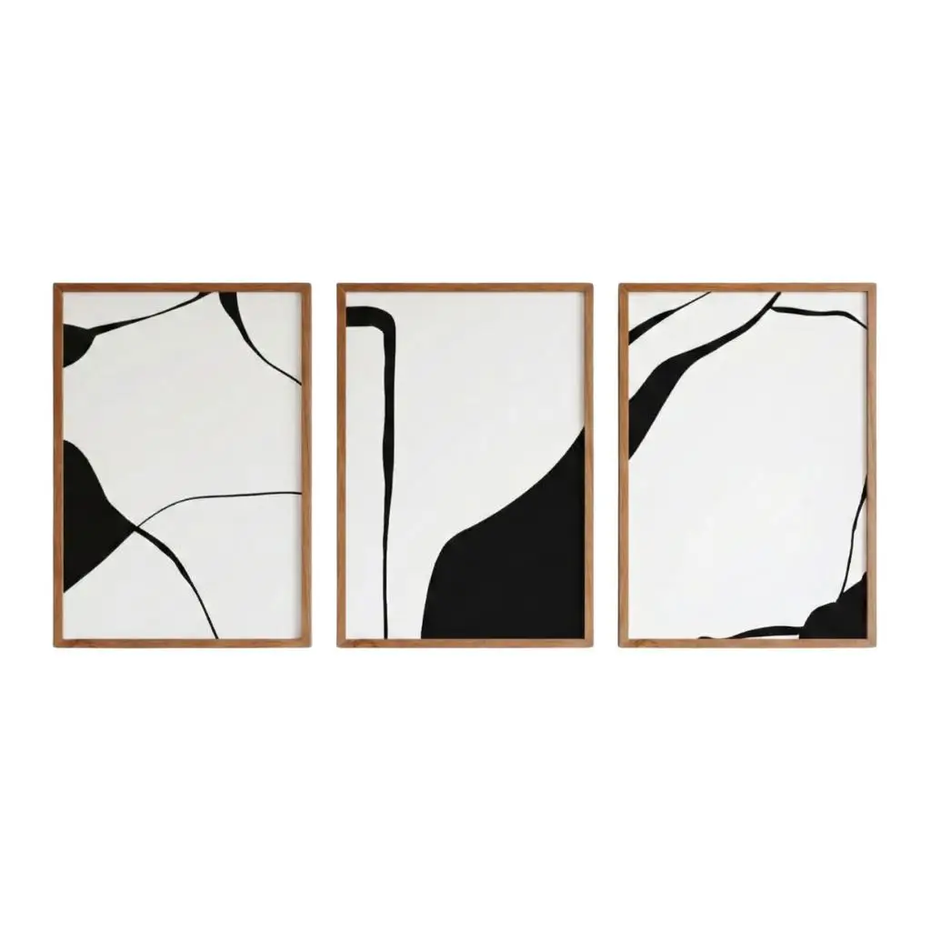 Sahra Abstract Wall Art Set – Set of 3 5