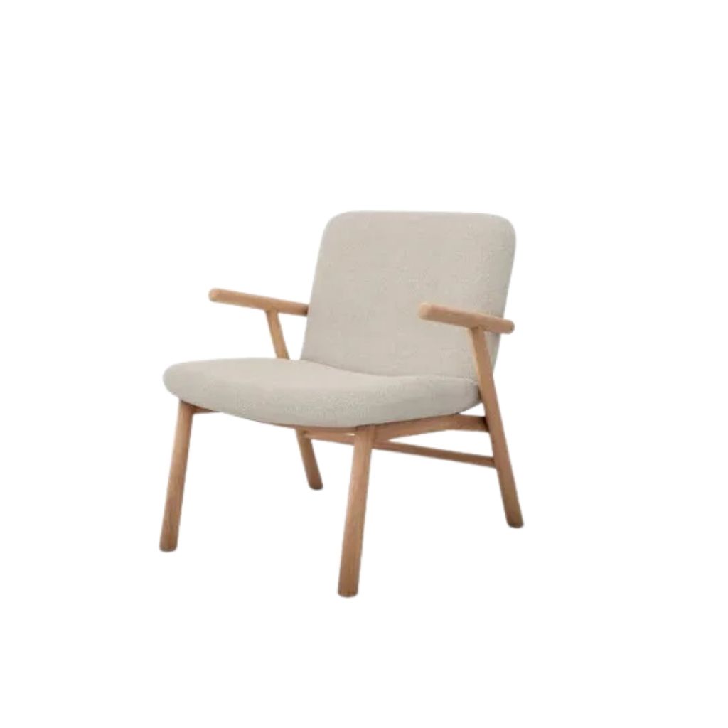 Lugo chair With Wooden Frame - Upholstered Seat & Back 8