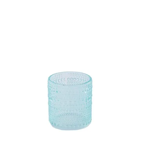Textured Dotted Glass Jar 2